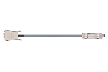 readycable® encoder cable suitable for Festo KDI-MC-M8-SUB-9-xxx, base cable PVC 10 x d