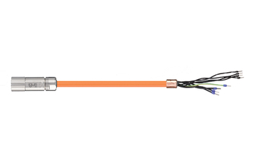 readycable® servo cable suitable for Festo NEBM-M23G8-E-xxx-N-LE8, base cable PUR 10 x d