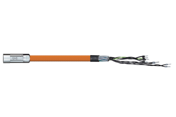 readycable® servo cable suitable for LTi DRIVES KM3-KSxxx-24A, base cable, PUR 7.5 x d