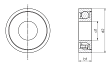 BB-6000-B180-10-ES-C technical drawing