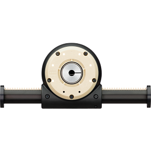 drygear® Apiro rack and pinion gearbox with coupling