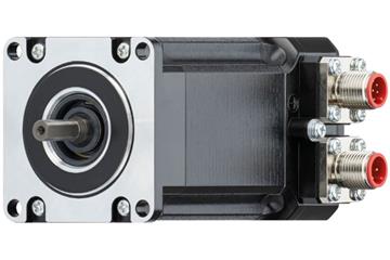 drylin® E special stepping motor with connector, encoder and splash guard, NEMA 23