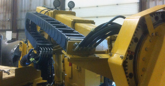 Work platform for tunnelling