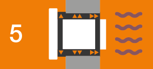 iglidur plain bearing being dried