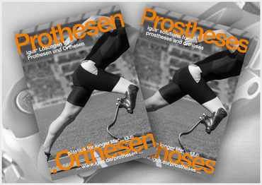Dedicated brochure for prostheses & ortheses