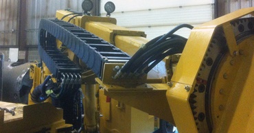 Work platform for tunnelling