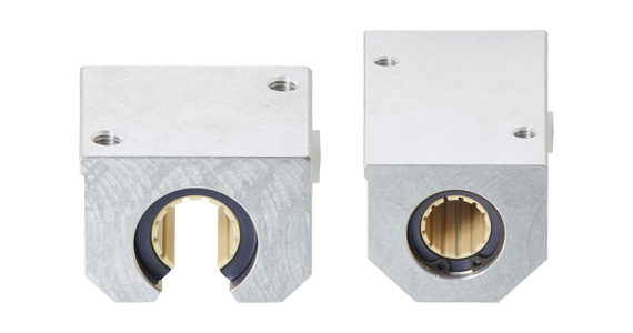 Pillow block drylin® R with aluminium housing